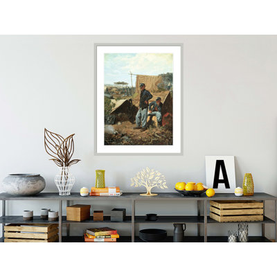 «Home Sweet Home» par Winslow Homer, impression giclée encadrée