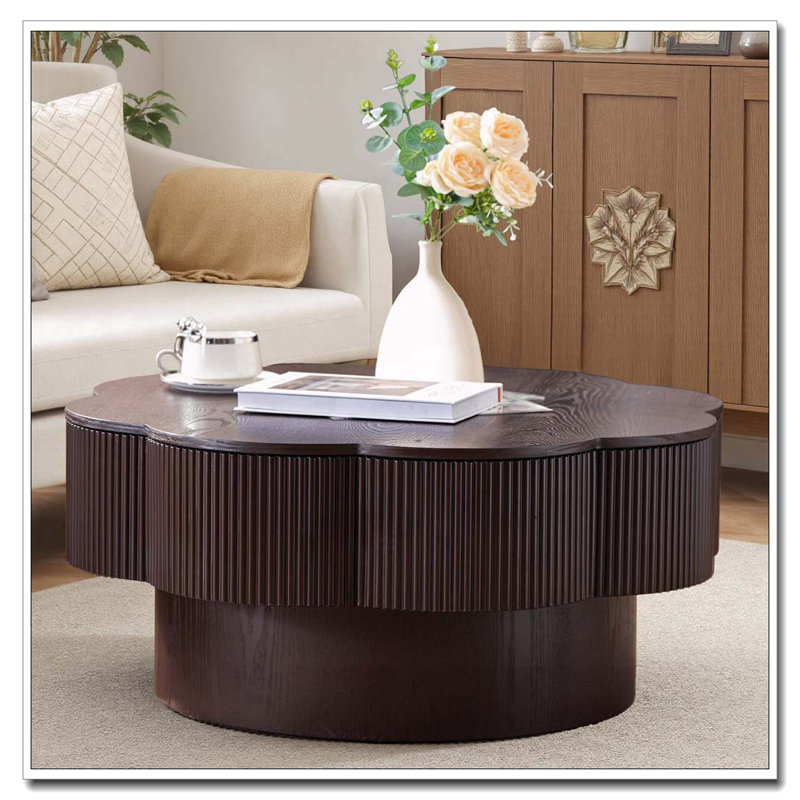 Table basse 31,50 ", Marron foncé