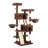 Filey 65.7'' H Carpet Cat Tree Condos and Scratching Posts Included, with Platforms and Hammock-758805648
