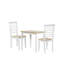 Mintz Rubberwood Solid Wood Dining Set