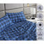 Ensemble de draps en flanelle 100% coton, 4 pièces, draps d'automne chauds et douillets de 16 po-88138786-90555770