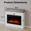 Lark Manor 98cm W Electric Fireplace with 5000 BTU-688538384