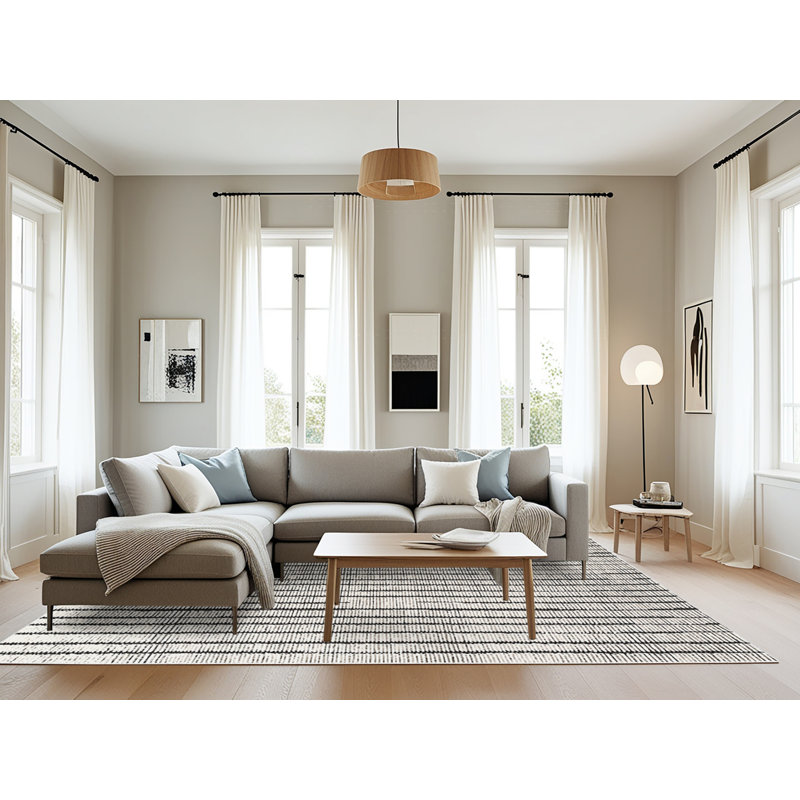Bordovice Indoor Rug, Rectangle 8' x 12'