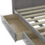 Lit de jour simple avec 2 grands tiroirs, structure en forme de X-719199867