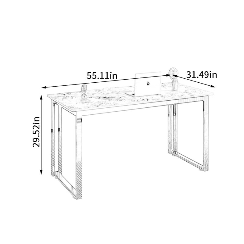 Jacquoline, 29.52" H x 55.11" W x 31.49" D