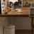 Brown+Clear Rectangular Solid Wood+Acrylic desk-1150473183-1150473182