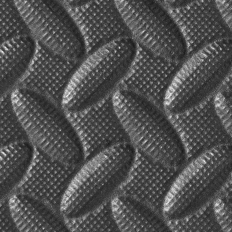 Tapis d'exercice à emboîtement en mousse CAP, losange 72 pi2, TATAMI, carreaux à motif en T de 3/4 po d'épaisseur