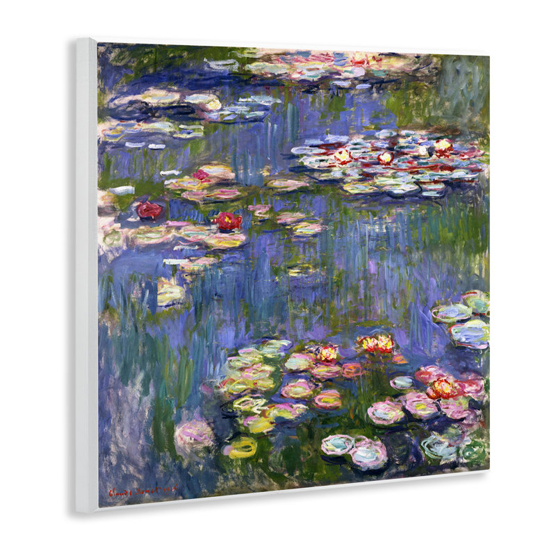 Art mural classique sur les nénuphars de Monet par one1000paintings