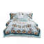 Ensemble d'édredon floral en coton 5 pièces très grand avec californien-119313572