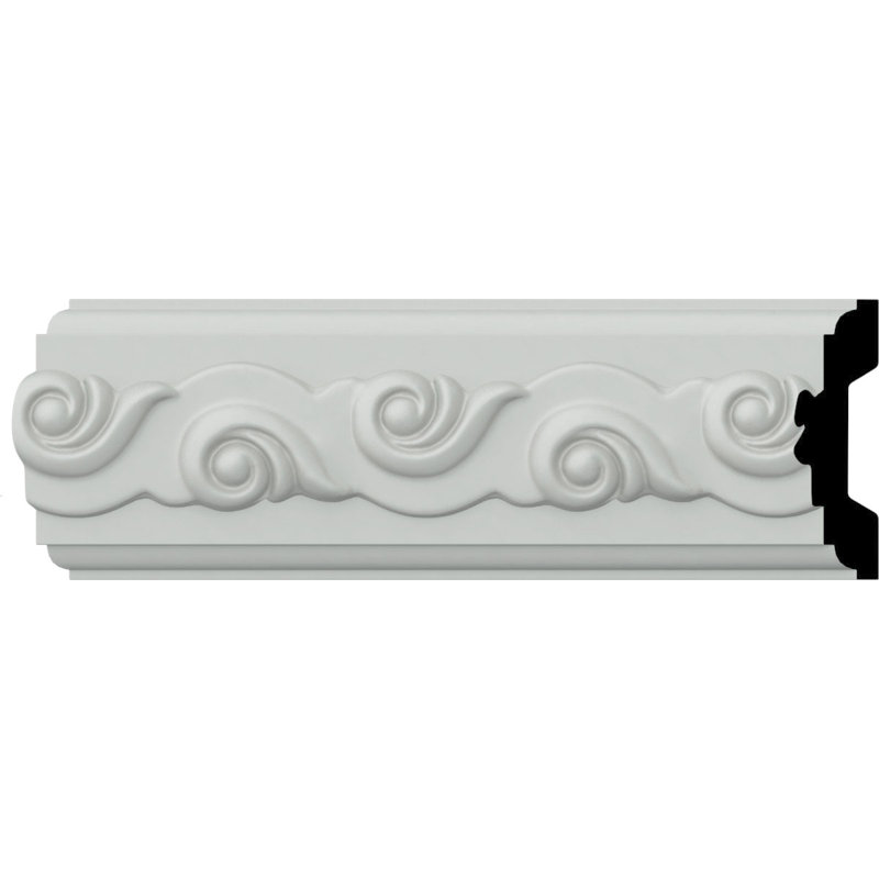 Rail pour chaise H 3 1/8 po x l 94 1/2 po x P 1 po Marseille