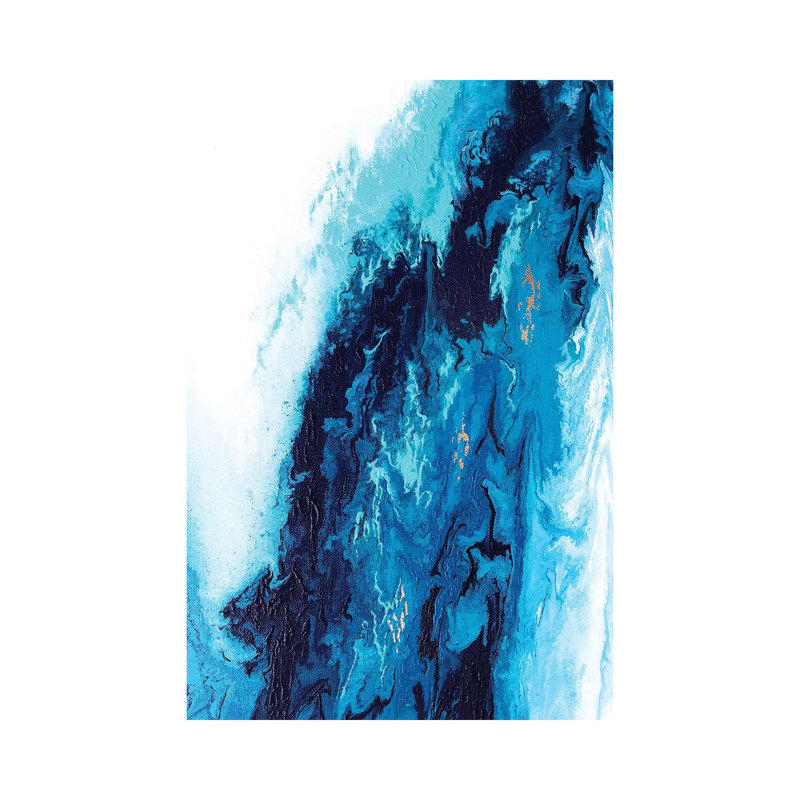 Poseidon - Print on Canvas, 66.04 cm H x 45.72 cm W x 1.91 cm D, Wrapped Canvas