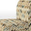 Motif géométrique à chevrons harmonisés - Fauteuil d'appoint et fauteuil rembourrés-1623554005