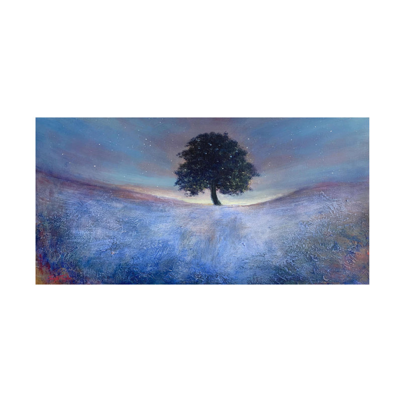 Jennifer Taylor, art au clair de lune, art sur toile Sycamore, H 24 po x l 47 po