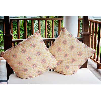 HH Revival Outdoor Reversible Throw Pillow