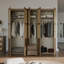 5 Door Manufactured Wood Wardrobe