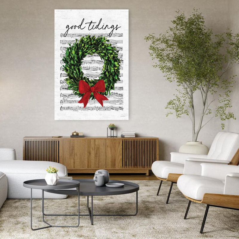 Good Tidings, art contemporain, H 48 po x l 32 po