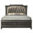 Kinnaird Upholstered Faux Leather Standard Bed with Drawers-49786770-49786771