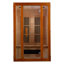 Dynamic Saunas Aspen 2-Person FAR Infrared Sauna in Canadian Hemlock