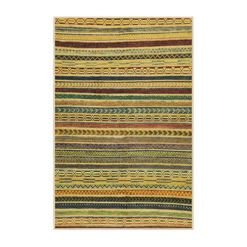 Abstract Indoor Rug, Rectangle 5' x 7'