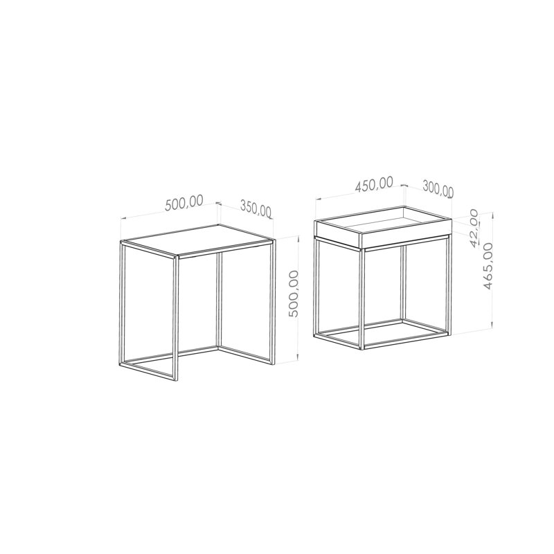 Caliente End Table