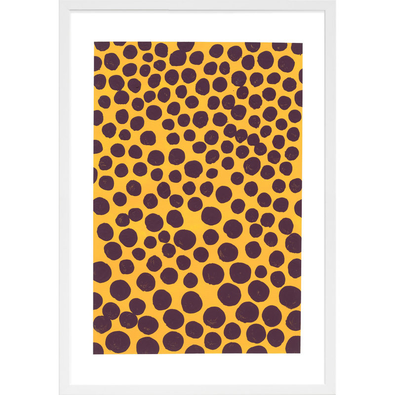 Navi Maroon on Pumpkin par Michela Sorrentino - Peinture, Blanc, H 38 po x l 26,5 po x P 1,25 po