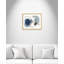 Infini indigo - Art encadré autoportant-64072725-64072726