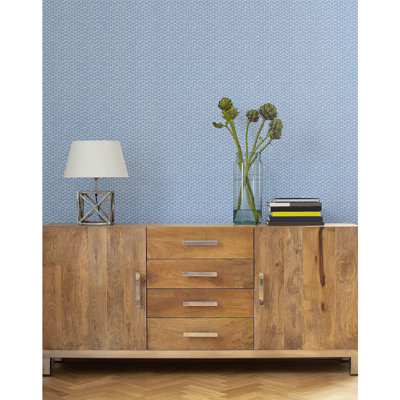 Rouleau de papier peint l 27 pi x l 27 po limonaia wave