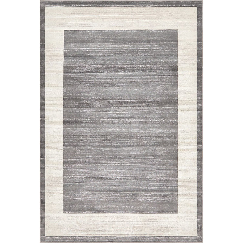 Abstract Indoor Rug, Rectangle 4' x 6'