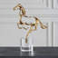Sculpture en or de williamieke