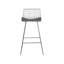 Caillier Upholstered Counter Stool with Metal Frame-105592163