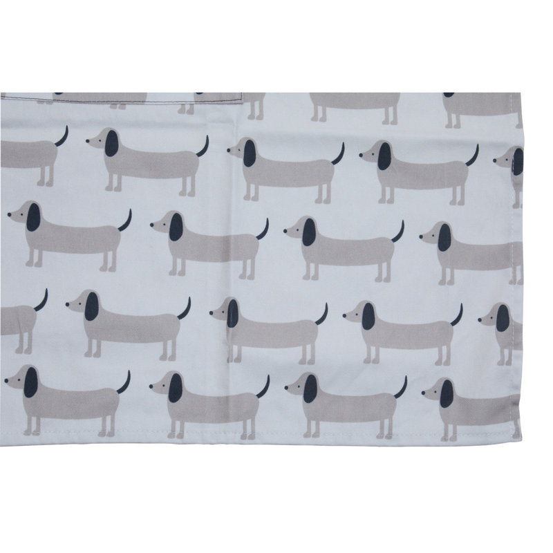 No Pattern Cotton Bib Apron
