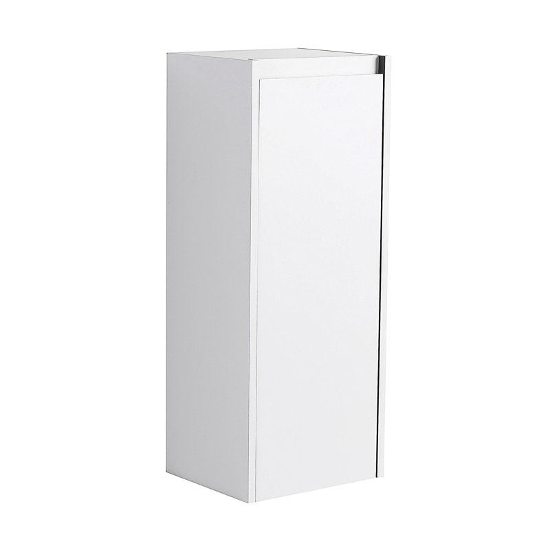 Modern Bathroom Side Cabinet,Soft Close Doors,Float Mounting Design