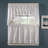 Kewaunee Cotton Blend Swag 58'' W Kitchen Curtain in White