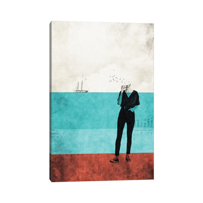 It's My Escape From Reality by Underdott Art - Wrapped Canvas Print