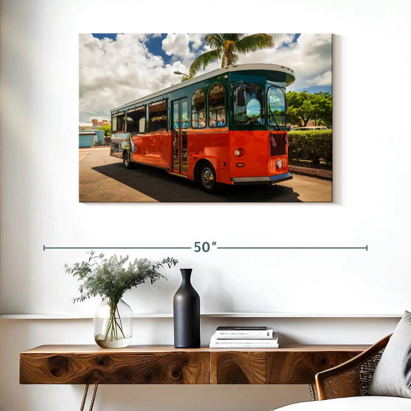 Key West Trriot Bus, H 26 po x l 39 po