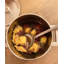 Casserole à 2 mains. avec couvercle en acier inoxydable étain-101941571