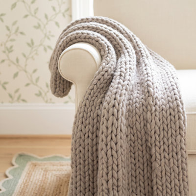 Geri Wool Throw Blanket
