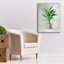 «Greenhouse Palm 2 Chevron Pot» par Danhui Nai, art mural sur toile-415863817