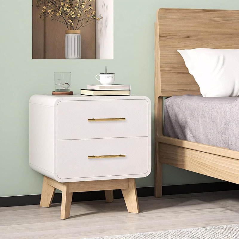Paquet de 5 poignées d'armoire et poignées de tiroir en laiton massif doré brossé, trou central de 5 pouces, conception moderne de réticulation pour meubles de cuisine, de chambre à coucher et de garde-robe
