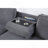 TERRITORY LIGHT GREY PULL OUT SOFA BED