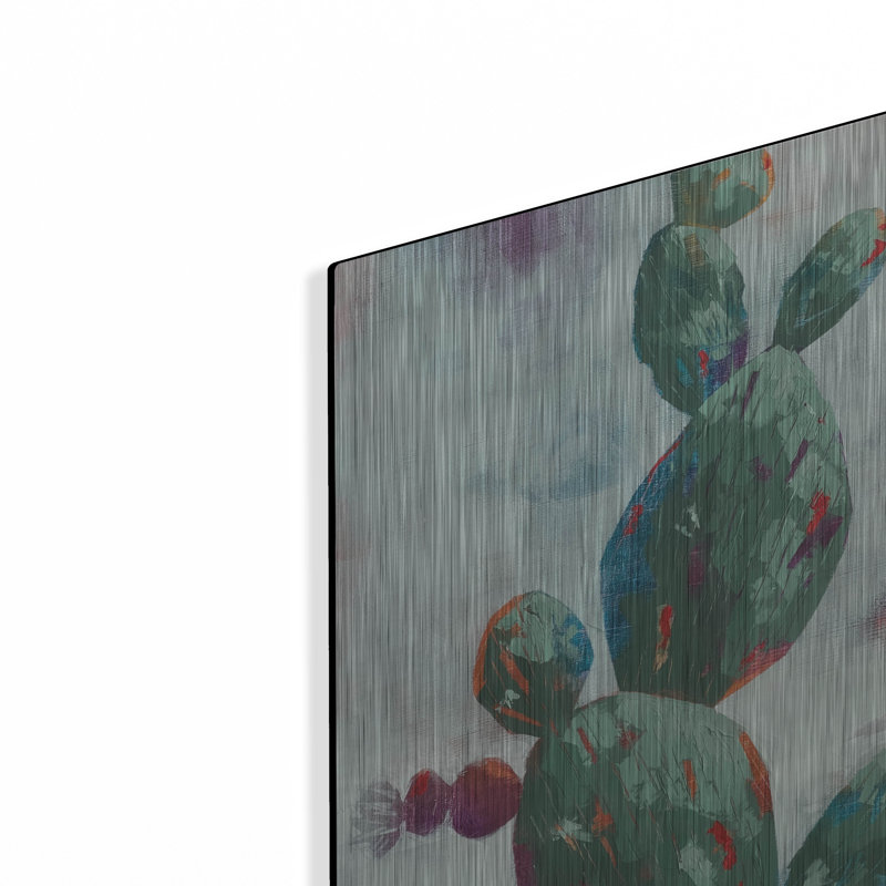 Art mural en métal luxueux «Stand Tall» par Dianna Fritzler, 12 po x 16 po, H 16 po x l 12 po