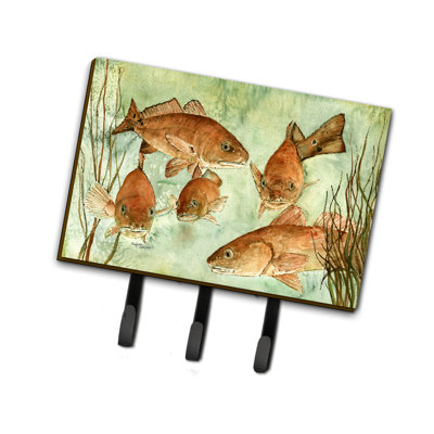 Organisateur de poisson avec porte-clés mural