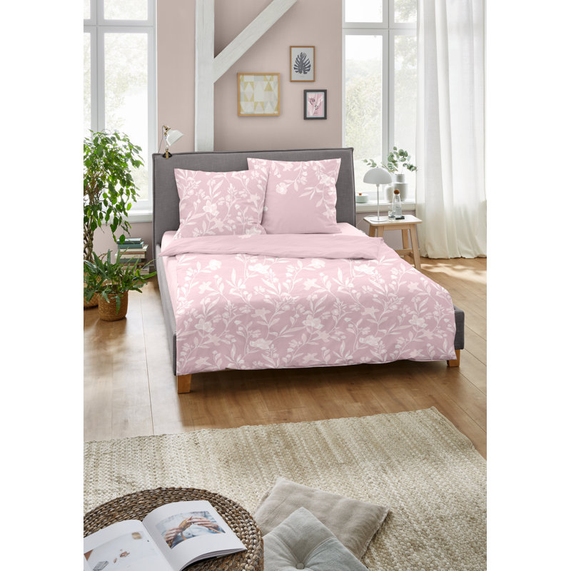 No Pattern Duvet Cover Set with Pillowcases, 155 x 220cm