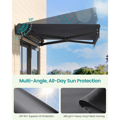 LEDREM Retractable Door / Window Awning