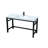 Raya 54'' Single Bathroom Vanity with Resin Top