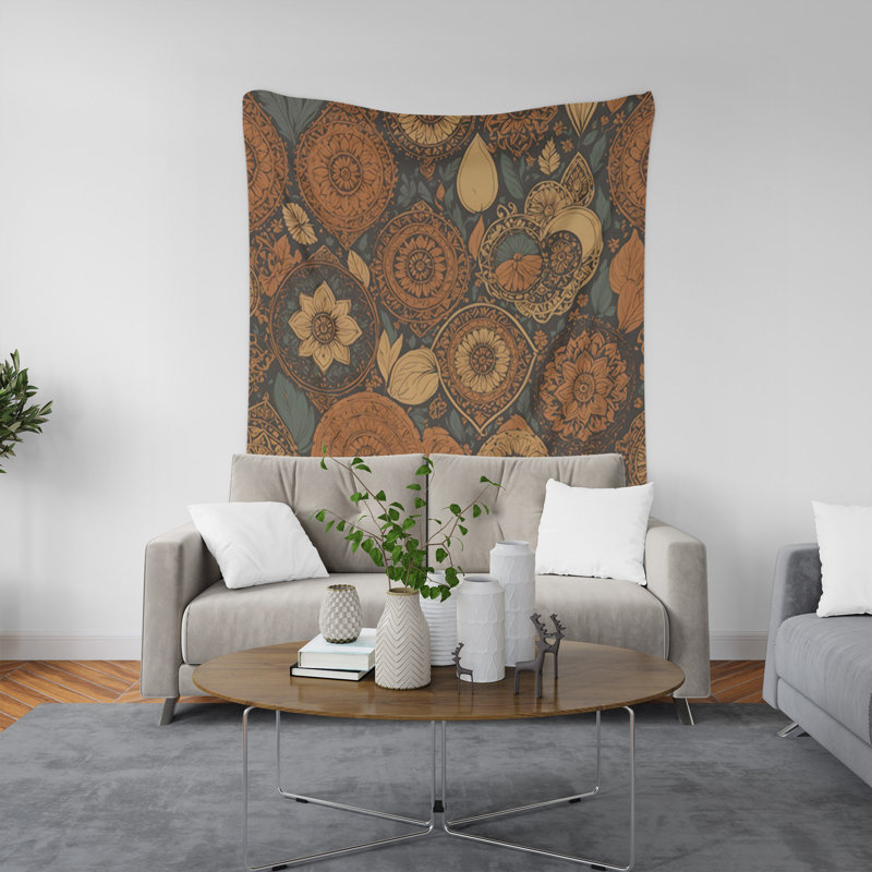 Tapisserie murale, H 60 po x l 51 po 