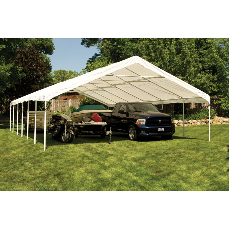 Ultra Max 30 ft x 40 ft White Waterproof Canopy