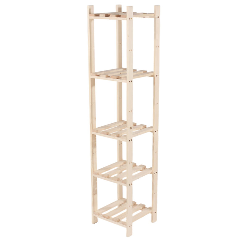 29cm W Solid Wood Shelving Unit