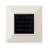 White Solar Powered Integrated LED Fence Post Cap Light Pack