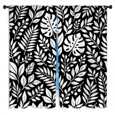 Rideaux de fenêtre Monstera